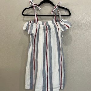 Summer off the shoulder dress